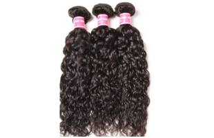 Klaiyi Hair 3 Bundles Indian Water Wave Curly Hair Deals