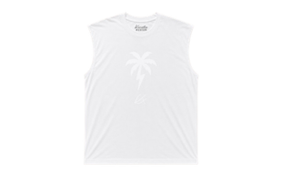 KX Thunder Palm Muscle Tee (Schneeweiß)