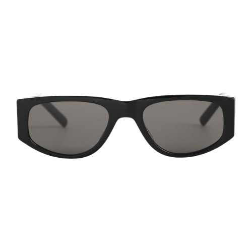 Lily Schwarze Rechteckige Sonnenbrille