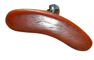 Mandolinen-Armlehne aus Padouk-Holz