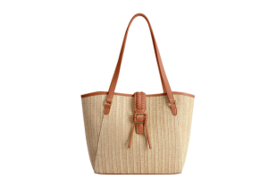 Marina Raffia Straw Tote Bag