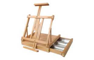 MEEDEN Artist Tabletop Easel with Metal Lined Drawer-W05B
