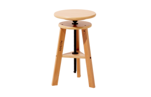 MEEDEN Wooden Drafting Stool with Adjustable Height