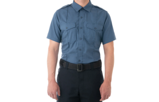 Herren V2 PRO DUTY™ Uniform Kurzarmhemd - Französisches Blau