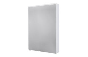 Spiegelschrank 50 cm integrierte MULTI Light LED Beleuchtung Doppelspiegeltür