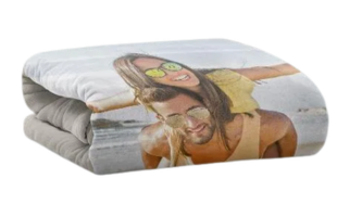 Mein Foto als Premium Kuscheldecke