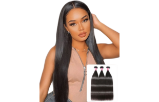 Nadula 3 Bundles Of Virgin Peruvian Straight Hair Bundle Deals