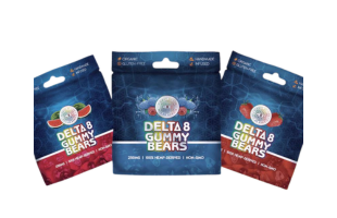 3 PACK - 250mg Delta 8 Gummy Bears