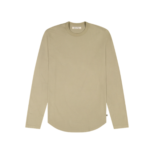 Bio-Baumwolle L/S Camisa Crew