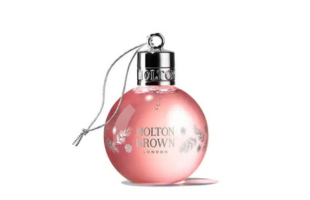 Rhubarb & Rose Bath & Shower Gel Bauble