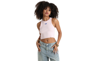 Ribbed Crop Tank Top