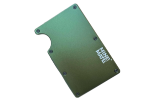 Sleek langlebige Matte Finish Brieftaschen, RFID-Schutz, fĂŒr MĂ€nner und Frauen, Geldklammer & Bargeldband, hĂ€lt 15 Karten, in Geschenkbox