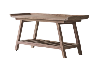 Solid Walnut Console Table | Tikamoon Pampa