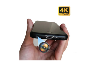 🔥 Sonderverkauf 6S Spionagekamera-Telefon, 3840x2160 Auflösung 4K HD Video, Autofokus, 128G, Schwarz
