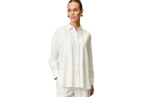 Striped Shirt Blouse