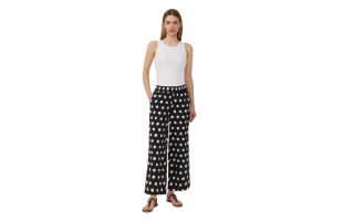 Structured Culottes in Viscose Blend