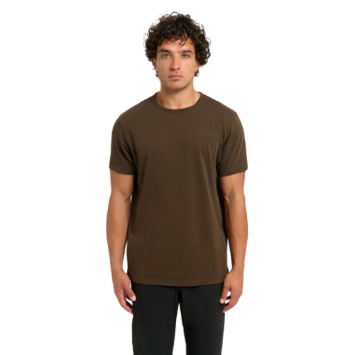 Das klassische T-Shirt || Dunkeloliv | Bio-Baumwolle