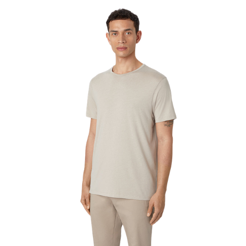 Das Tencel T-Shirt || Beige | Tencel