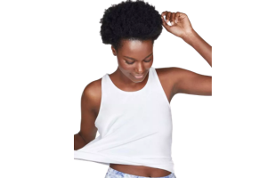 Top Modell: Leah Cami aus Bio-Baumwolle