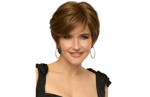 Top Billing 5 Zoll Lace Front & Monofilament Synthetic Hair Topper von Raquel Welch