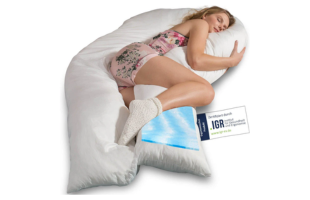 Side sleeper pillow VISCO XXL PROFESSIONAL
