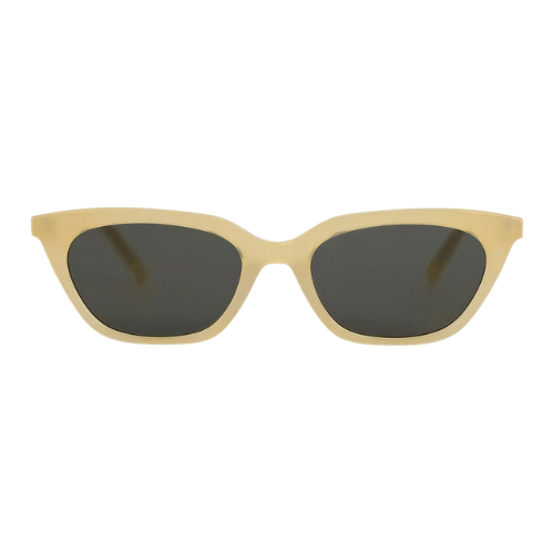 Tucker Gelbe Rechteckige Sonnenbrille