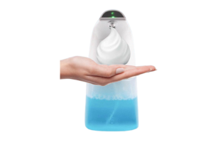 Universal dispenser soap & disinfectant