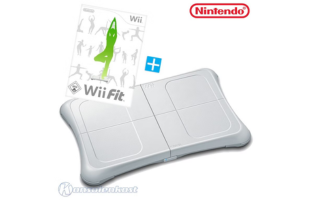 Wii Fit + Original Balance / Fitness Board #weiß