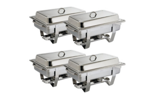 Olympia Milan Chafing Hot Counter Set (4 pieces)