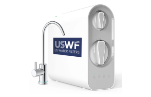 USWF Tankless RO Wasserfilter-System – Reduziert Fluorid, Blei, PFAS & mehr