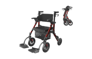 VOCIC Z51 2-in-1 Rollator & Transportstuhl