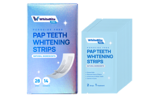 Whitebite Pro Natürliche Pap-Zahnaufhellungsstreifen