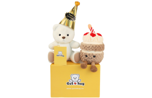 Winter The White Bear Birthday Gift Bundle