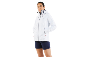 Women's Waterproof Sailing Jacket ‒ Sailing 100 White