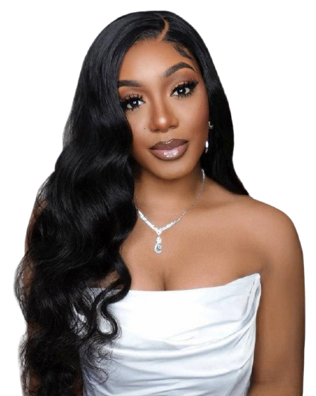 Arabella 6x5/13x4 Lace Glueless Body Wave Wig Pre-cut Lace Natural Black Beginner Friendly
